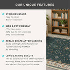 Hazo Haus Dark Green Hallway Runner Rug 12 ft Long - Image 7
