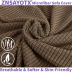 ZNSAYOTX Super Stretch Chair Slipcover Universal Sofa Chair Covers - Image 8