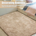 Shag Area Rug for Bedroom 4x6, Soft Fuzzy Rug Non-Shedding Indoor Plush Carpet - Image 6