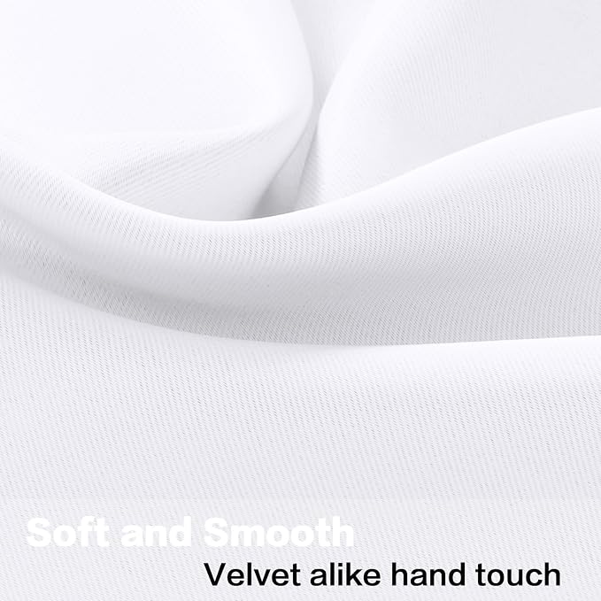 H.VERSAILTEX 4 Panels Blackout Curtain Valances - Image 4
