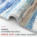 Lansny Modern Abstract Runner Rug 2.6x14 - Image 5