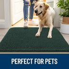 OLANLY Dog Door Mat for Muddy Paws 54x32, Absorbs Moisture and Dirt, Absorbent - Image 6