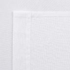 DWCN White Sheer Curtains 96 inch Length 2 Panels Set, Elegant Rod Pocket Solid - Image 5