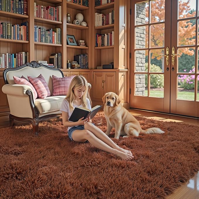 3x5 Rug, Bedside Preppy Dorm Area Rug, College Essentials Small Carpets - Image 6