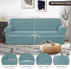 U-NICE HOME Stretch Couch Cover Sofa Cover Sofa Slipcover Furniture Protector - Image 3