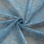 YJ YANJUN Vintage Lace Curtains 102 Inches Long-Victorian Floral Pattern Dusty - Image 6