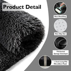 Shag Area Rug for Bedroom 4x6, Soft Fuzzy Rug Non-Shedding Indoor Plush Carpet - Image 2
