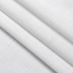 Nanspring White Semi Sheer Linen Textured Valances - Image 7
