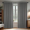 Deconovo Blackout Curtains, Thermal Insulated, W70 x L95 2 Panels, Back Tab by Deconovo