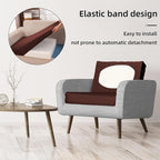 8Pcs Stretch Patio Cushion Covers, Outdoor Couch Covers Replacement, Outdoor - Image 5