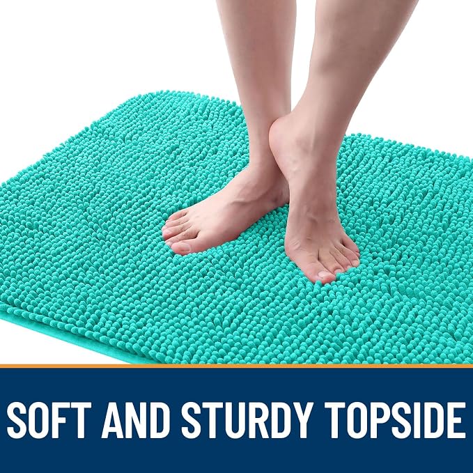 OLANLY Dog Door Mat for Muddy Paws 54x32, Absorbs Moisture and Dirt, Absorbent - Image 4