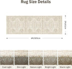 2x6 Hallway Washable Runner Rug - Image 2
