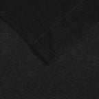 DWCN Black Sheer Curtains Semi Transparent Voile Rod Pocket Curtains - Image 4