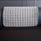 Velvet Couch Cover, Washable Sectional Sofa Cover, Anti Slip Sofa Slipcover - Image 2