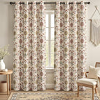 Boho Floral Blackout Curtains for Living Room - Image 6