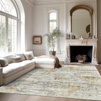 9x12 Area Rugs for Living Room, Non Slip Machine Washable Vintage Rugs - Image 7