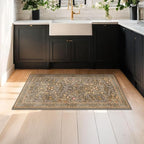 Brown Washable 2x4 Entry Rug - Image 3