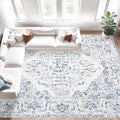 10x14 Area Rugs for Living Room: Washable Rug Vintage Large Rugs Soft Non Slip by MXSANYOORUG