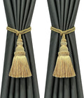 Fenghuangwu 2 Pack Curtain Tie Backs Rope Tassels by fenghuangwu