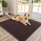 OLANLY Front Door Mat Indoor Outdoor Entrance, Waterproof Heavy Duty Doormat by OLANLY
