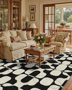Latte&Fog 8x10 Area Rugs for Living Room, Large Vintage Washable Rug, Boho Non - Image 2