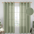 LAMIT Linen Blended Curtains 72 inch by LAMIT