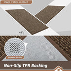 BEQHAUSE Kitchen Rugs 20"x32", Non-Slip Kitchen Mats - Image 4
