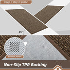 BEQHAUSE Kitchen Rugs 24"x36", Non-Slip Kitchen Mats - Image 4