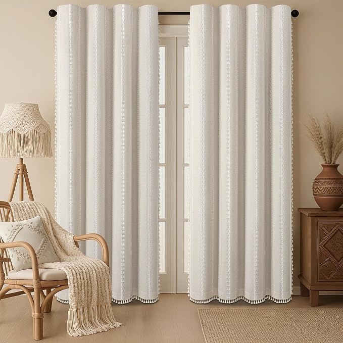 Boho 80% Blackout Curtains - Image 9