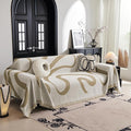 MYSKY HOME Couch Cover for 3 Cushion Couch Sofa Cover, Super Soft Boho Couch by MYSKYHOME