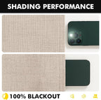 MIULEE 100% Blackout Linen Curtains - Image 7