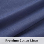 FRAMICS Boho Kitchen Curtains 24 Inch Length, Farmhouse Cotton Linen Tier - Image 4