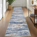 KOZYFLY Modern Abstract Hallway Runner, 2x10 Washable Rug Runner Non-Slip Soft by KOZYFLY