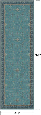 Boho 2'6"x8' Wide Hallway Runner Rugs - Image 2