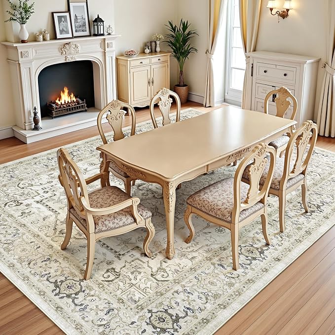 Lofus 6x9 Area Rugs for Living Room, Washable Area Rug, Rugs for Bedroom - Image 7