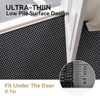 YDKGL 2x3 ft Indoor Door Mat Entryway Rug Non Slip Boho Woven Washable Small - Image 3
