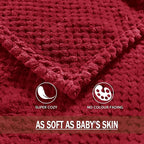 Exclusivo Mezcla Fleece Bed Blanket Queen Size, Super Soft and Warm Blankets - Image 8
