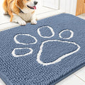 Smiry Dog Door Mat for Muddy Paws, Absorbent Dirt Trapper Non Slip Quick Dry by Smiry