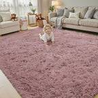 8x10 Area Rugs for Living Room Bedroom, Large Area Rug Shaggy Carpet Soft Plush by Junhejiamei