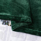 JIAHANNHA Green Throw Blanket Fleece Blanket Throw Size, Super Soft Cozy Plush - Image 5