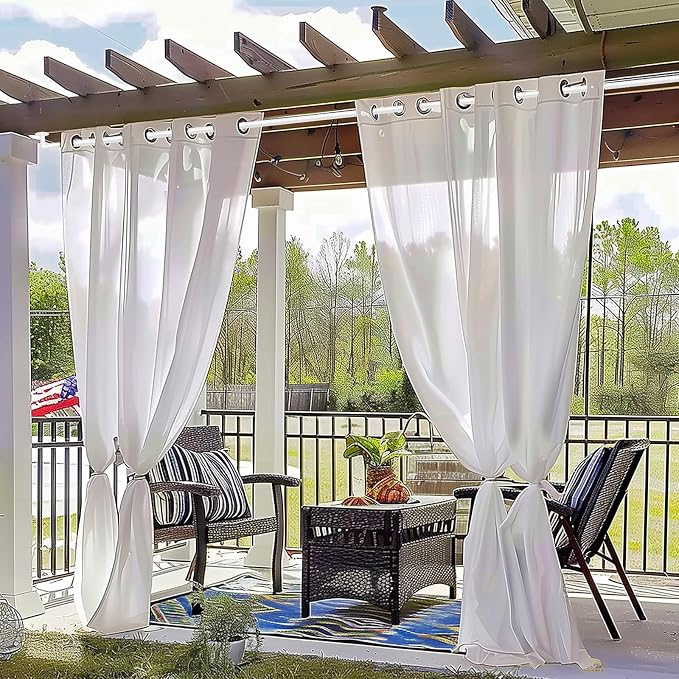 Zeerobee Curtain Rods for Windows 66 to 120, 1 Inch Industrial Wrap Around - Image 9
