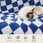 Bedsure GentleSoft Checkered Throw Blanket - Image 4