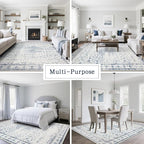 Washable Rugs 8x10 Area Rugs for Living Room, Rugs for Bedroom, Large Carpets - Image 5