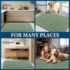 OLANLY Dog Door Mat for Muddy Paws 24x16, Absorbs Moisture and Dirt, Absorbent - Image 8
