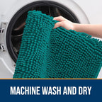 OLANLY Dog Door Mat for Muddy Paws 45x27, Absorbs Moisture and Dirt, Absorbent - Image 5