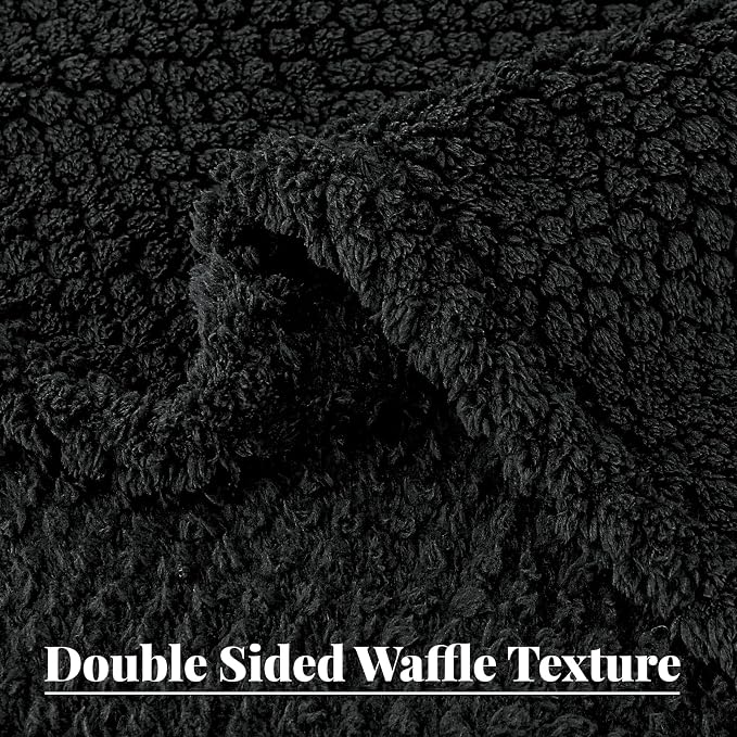 Whale Flotilla Twin Size Fuzzy Fleece Blanket - Image 6