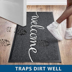 EARTHALL Funny Welcome Mats Outside/Inside 71"x47", Front Door Mat Outdoor - Image 4