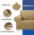 KEKUOU Stretch Oversized Sofa Slipcover 1 Piece Couch Sofa Cover Furniture - Image 6