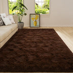 Amearea Shag Fluffy Area Rug for Bedroom Girls Living Room, Extra Soft and - Image 3