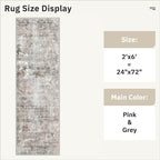 Runner Rug 2x6 Washable Non-Slip Kitchen Runner Rugs - Image 5